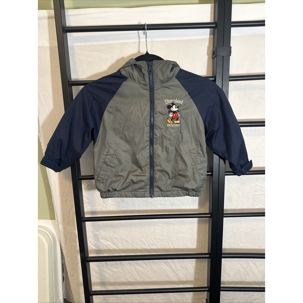 Vintage Disney Parks Authentic Original Mickey Mouse‎ Kids Coat Size XXS